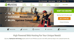 Desktop Screenshot of a2hosting.com